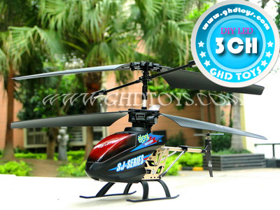 3CH Infrared remote control alloy aircraft with gyroscope (DIY LED) R/C HELICOPTER