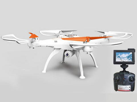 Quadcopter aircraft  (with real-time transmission)