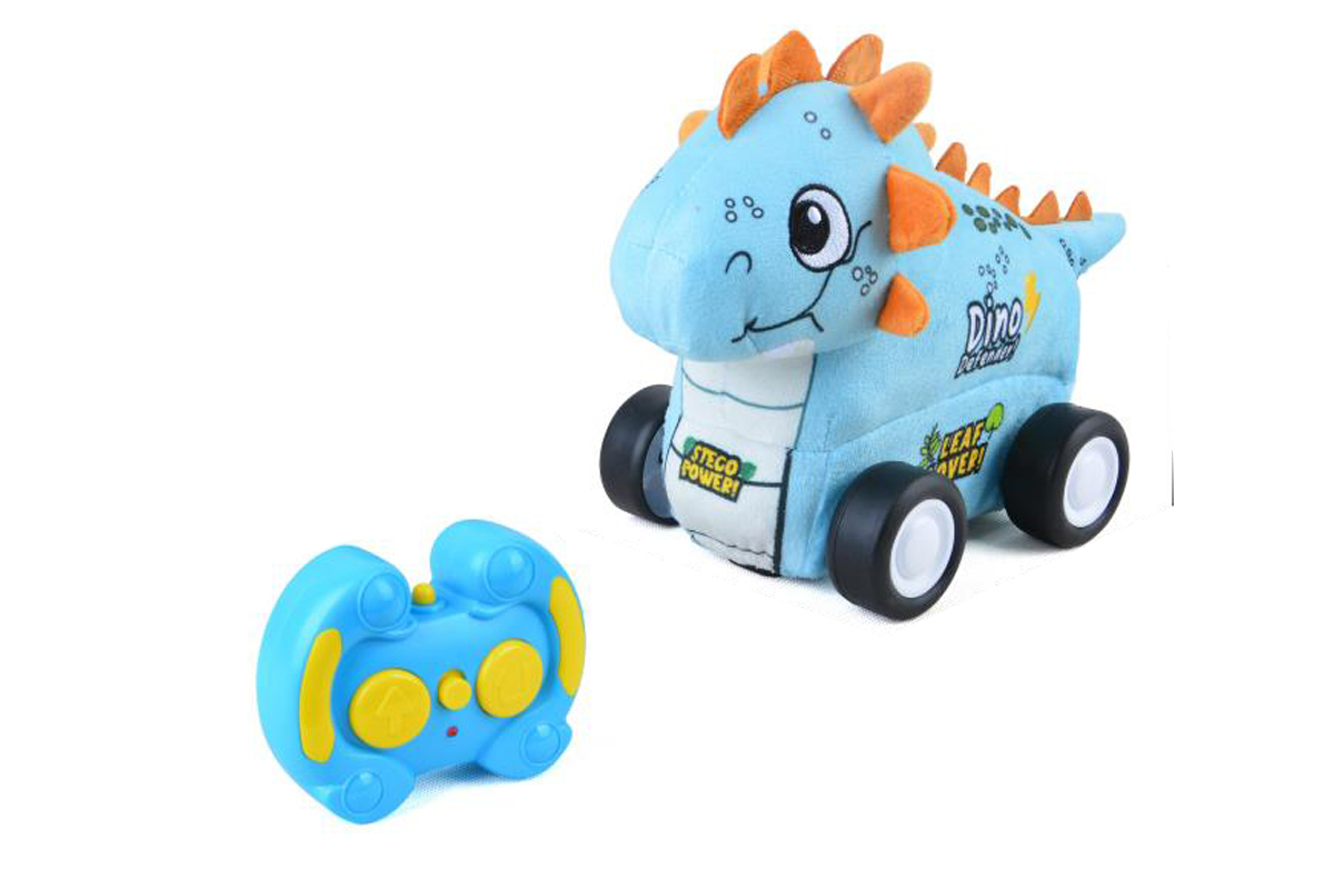 2.4G remote control plush sword dragon car (body can be built with building blocks/with music)